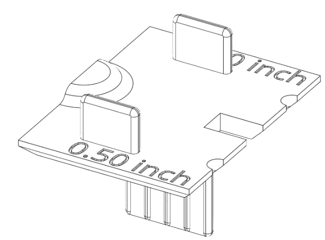 a double fin spacer